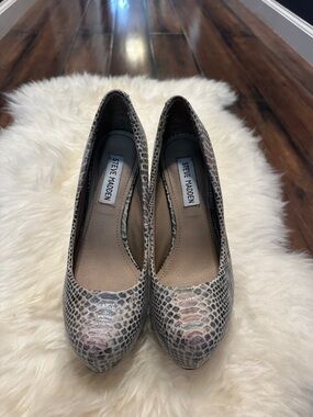 Worn once heels